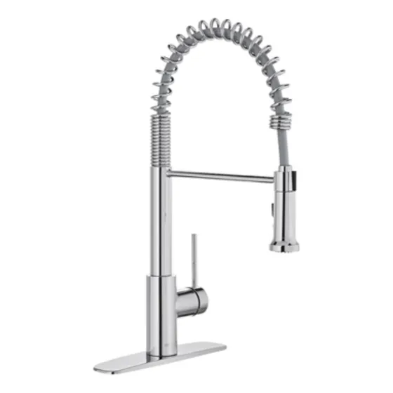 Llave Mezcladora Cocina Lemist Retractil Glacier Bay!oferta! Plata Cromado