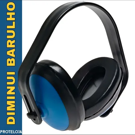 Abafador De Ruídos Kalipso Protetor Auricular Concha Indústria Estudo 15db
