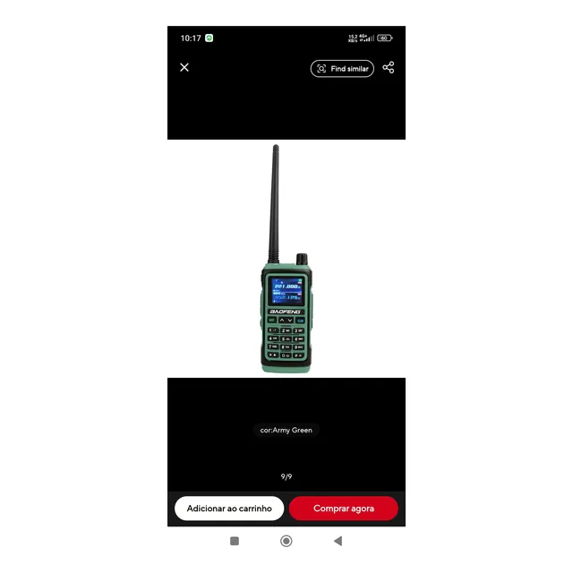 Baofeng Uv 17 Pró Gps Com Acessórios