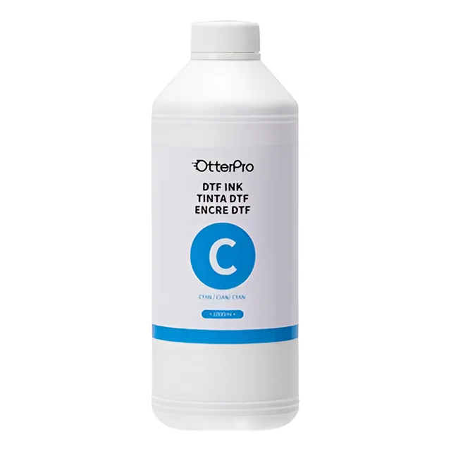 Tinta Cian De Dtf Otter 1 Litro Azul