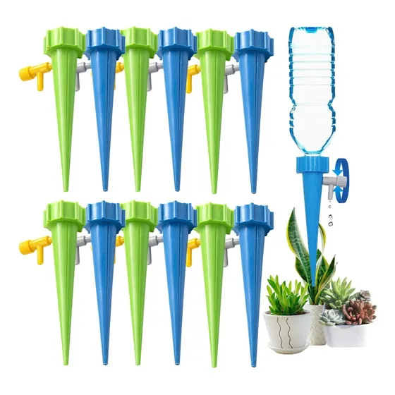 Gotero Para Riego Automático Y Graduable De Plantas X 10 Und