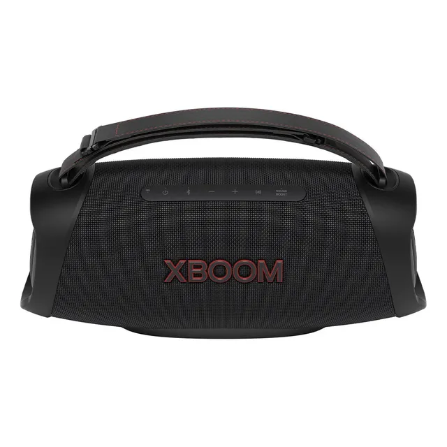 Bocina LG XG8T XG8T.DARGPLK portátil con bluetooth waterproof negra 120V