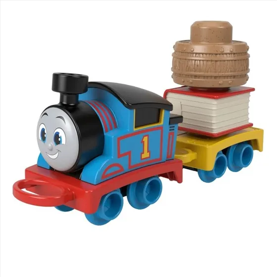 Fisher Price - T&f Mi Primer Thomas Tren De Arrastre Marron