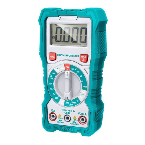 Tester Multimetro Digital 600 V Total