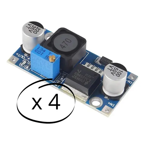 Lm2596 Modulo Convertidor De Voltaje Dc-dc Ajustable