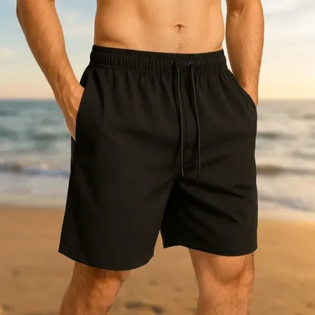 Bermuda Tactel Masculina Bolsos Leve Academia Praia Treino