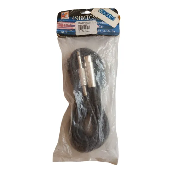 Cable Micrófono  1/4 Mono A Xlr Hembra 6m Nuevos!