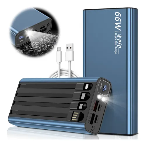 Power Bank Anker 25000mAh 100W con Pantalla Smart para Laptop, 3