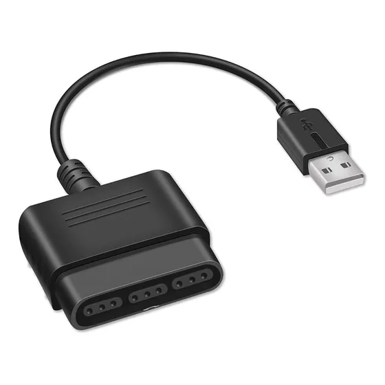 Adaptador Conversor Para Joystick Ps1 / Ps2 A Ps3 / Pc Usb