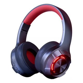 Auriculares Inalámbricos Bluetooth De Diadema Rojo Auriculares Inalámbricos Bluetooth De Diadema Rojo