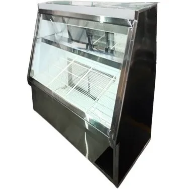 Nevera Charcutera Exhibidora Carniceria 120cm Vidrio Recto