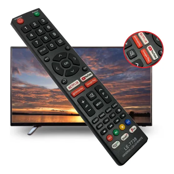 Controle Remoto Compativel Diversas Marcas Smart Universal