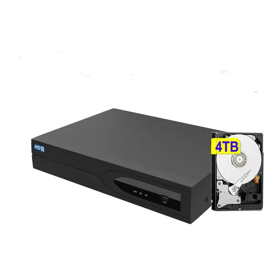 8ch 4k Poe Onvif 8mp Security Nvr,8 Rj45 Port,hdmi&vga App