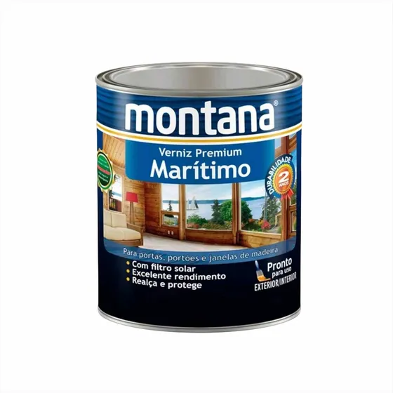 Vernize Premium Maritimo 900ml Fosco Total Proteção Madeira