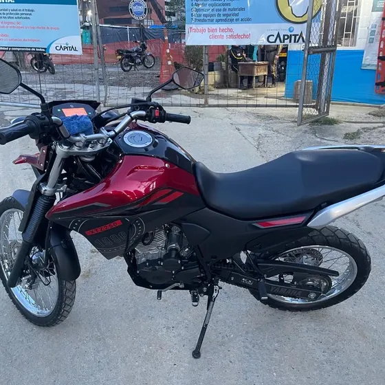 Yamaha Xtz 250 Color Rojo Mazda