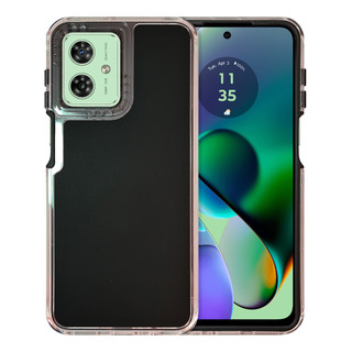 Funda Rainbow Paint Uso Rudo Doble Capa Para Moto G54 Funda Rainbow Paint Uso Rudo Doble Capa Para Moto G54