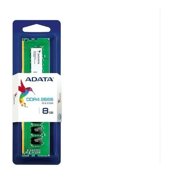 Memória Ram 8gb Ddr4 2666mhz Adata Para Pc / Desktop