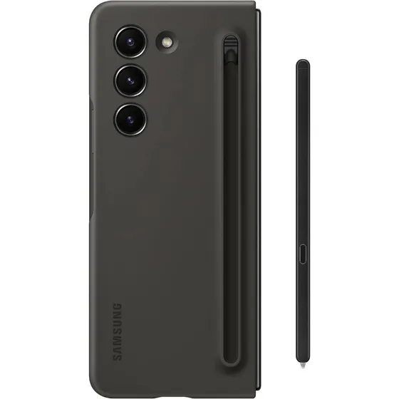 Case Samsung Slim Cover Para Galaxy Z Fold5 + Pen Black