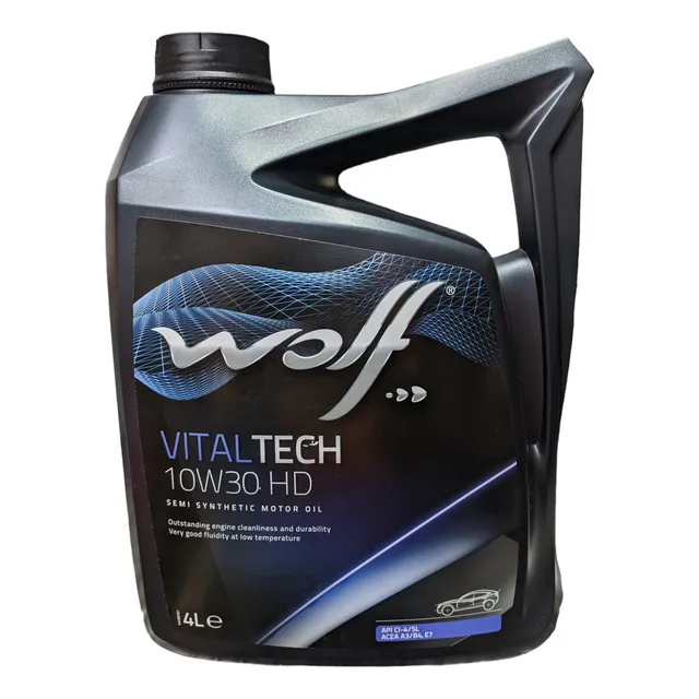 Wolf 10w30 Semisintetico Dual Diesel/gasolina Garrafa 4lts