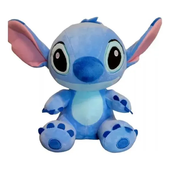 Boneco Pelúcia Criança Lilo E Stitch 20 Cm Disney Cor Azul