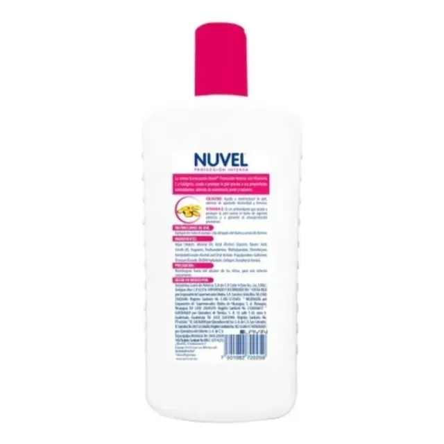 Crema Corporal Nuvel Piel Seca C/antioxidantes Y Vitamina E