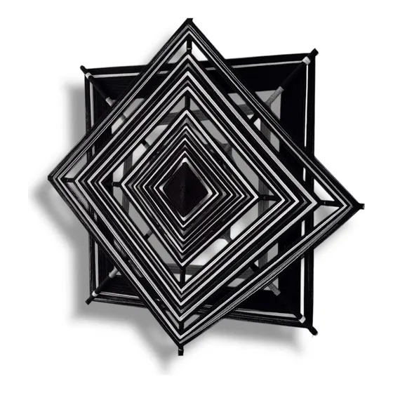Ojo De Dios Mandala Macrame Adorno Extra Grande Decoración
