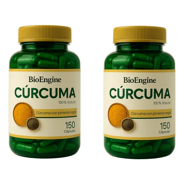 Curcuma+ Pimienta Negra 300 Cap