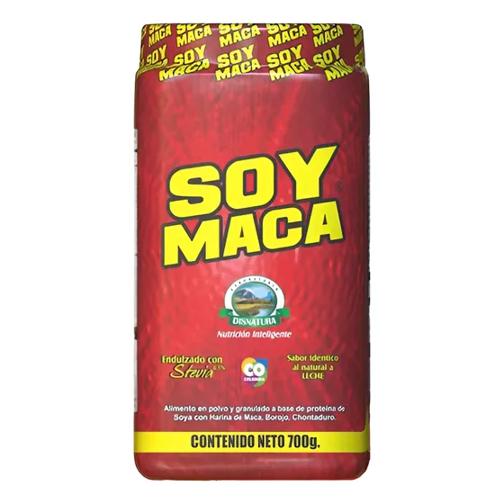 Soy Maca Alimento En Polvo A Base De Proteina 700grs