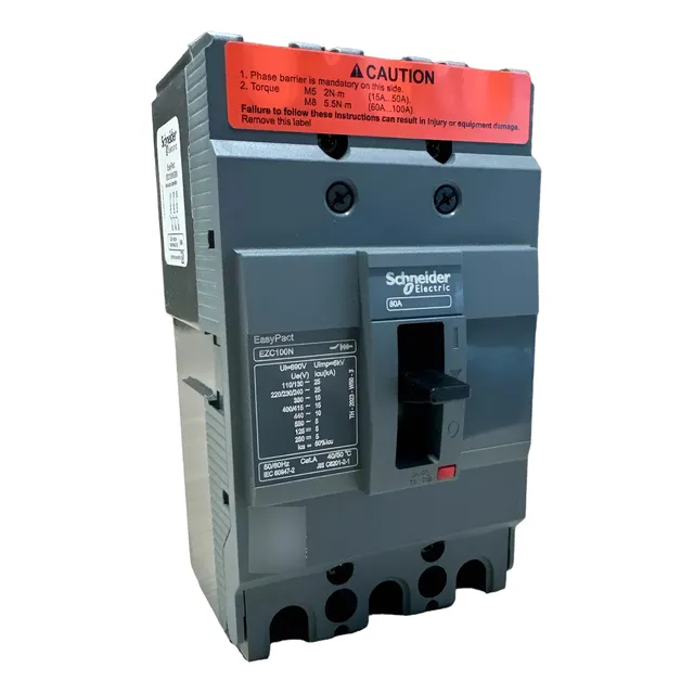 Breaker Industrial 100 Amp Totalizador