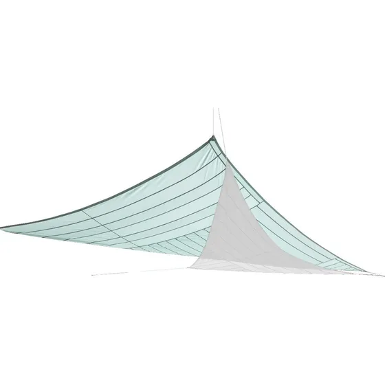 Toldo Triangular Tipo Vela Arenath 4 X 4mts Loneta Blanco