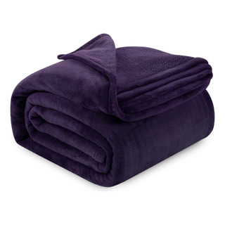 Blanket Utopia Bedding De Forro Polar Morado, Tamaño Doble, Blanket Utopia Bedding De Forro Polar Morado, Tamaño Doble,