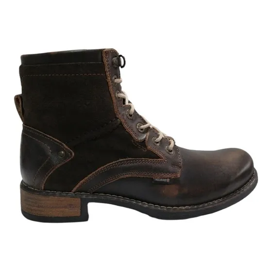 Bota Swissbrand De Piel Color Café Modelo (380)