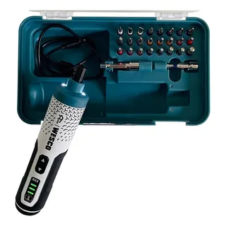 Parafusadeira A Bateria 3,6v C/ Estojo E 24 AcessĂłrios Wesco - Ws2001 Parafusadeira A Bateria 3,6v C/ Estojo E 24 AcessĂłrios Wesco - Ws2001