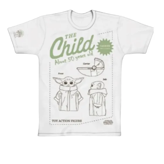 Camiseta Star Wars Baby Yoda Mandalorian Geek Nerd Presente