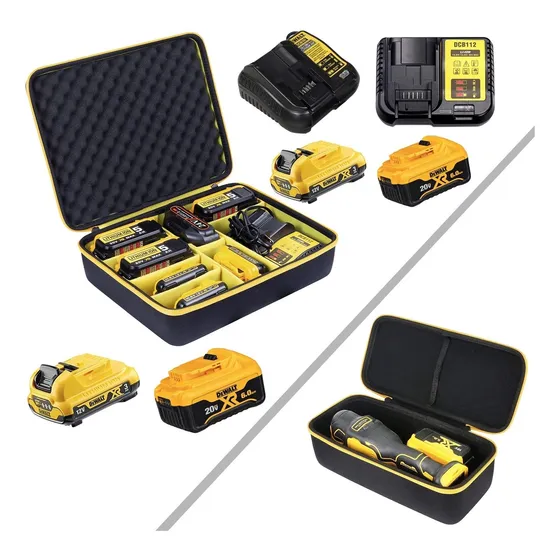 Khanka Funda Almacenamiento Rigida Repuesto Para Dewalt 12 V
