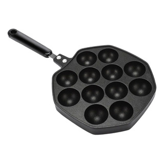 Yi Placa Antiadherente For Hacer Bolas De Pulpo 12 Agujeros Yi Placa Antiadherente For Hacer Bolas De Pulpo 12 Agujeros