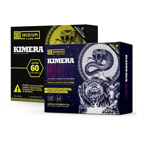 Kit Kimera Thermo + Kimera Night - Dia E Noite Sabor Sem Sabor