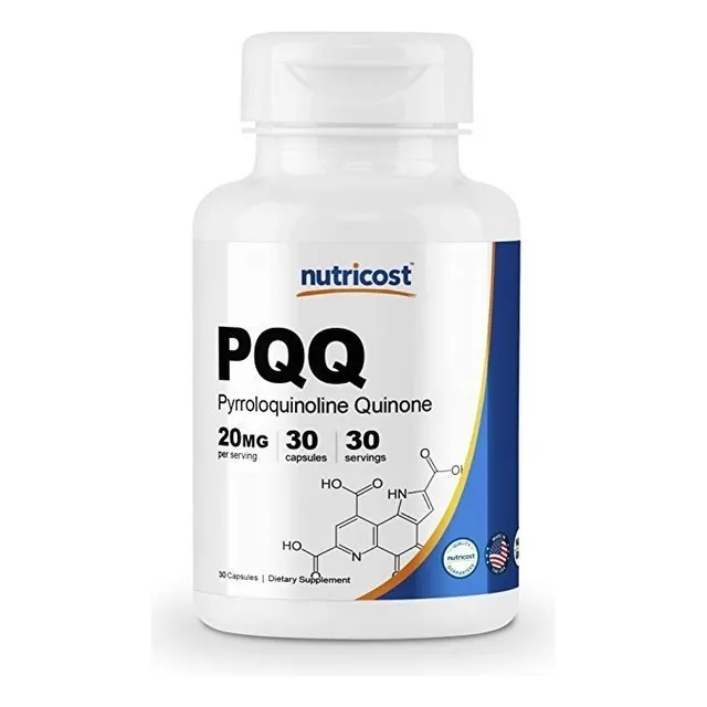 Nutricost Pqq Pyrroloquinoline Quinone 20 Mg 30 Cp Sin Glute