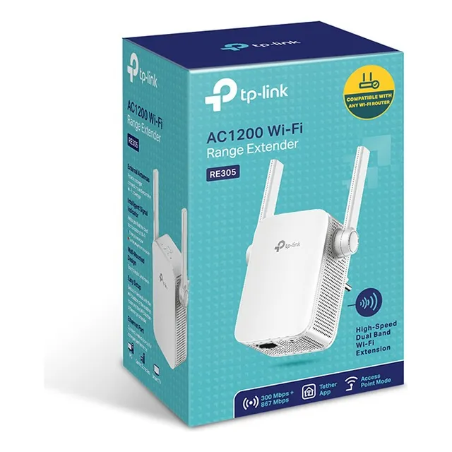 Re305 Extensor De Cobertura Wi-fi Ac1200 Entrega Inmediata 