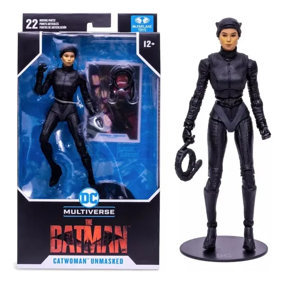 McFarlane Multiverse Catwoman desenmascaró la película de Batman