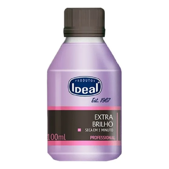 Ideal Base Extra Brilho Roxa 100ml Profissional