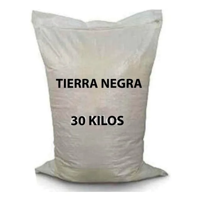 Tierra Negra Sustrato Plantas Saco X 30 Kilos