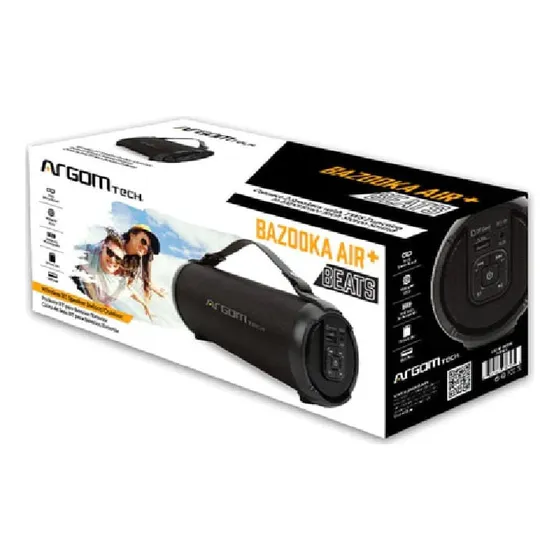 Parlante Portátil  Bazooka Air Beats Blueto Negro Argón