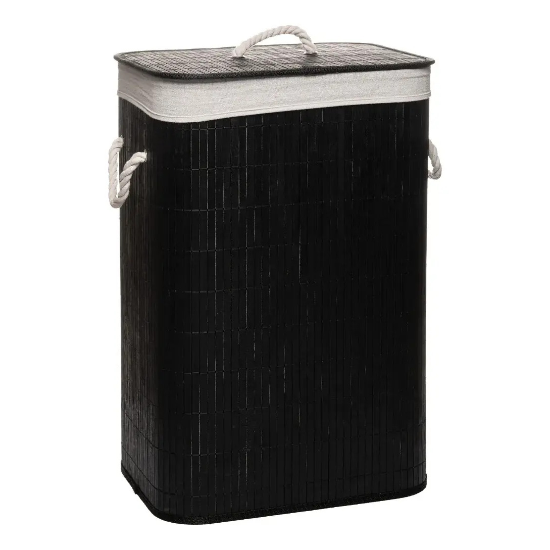 Cesto de bambu para roupa suja