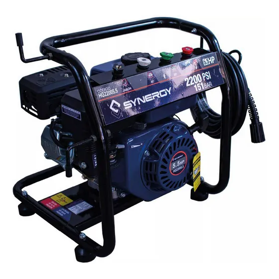 Hidrolavadora A Gasolina 2200psi 5.5hp Motor 4 Tiempos