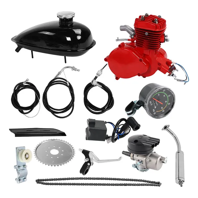 Kit Motor Bicicleta De Gasolina 80cc 2tiempos Para Bicicleta