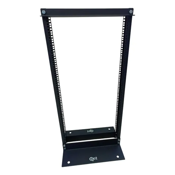 Rack Abierto De Piso 22u Qnet Con Tornillos Tipo Grapa