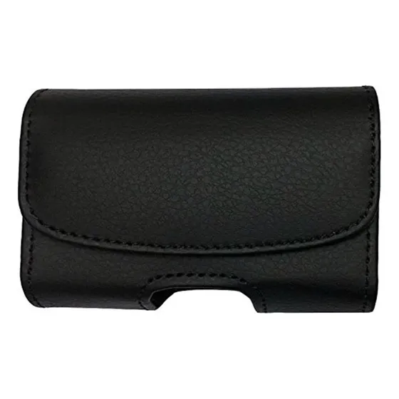 Funda De Estilo Clásico Premium Con Clip Para Cinturón Para Bomba De Insulina Medtronic Minimed (todos Los Modelos) (negro/horizontal-1) Usastar-snk