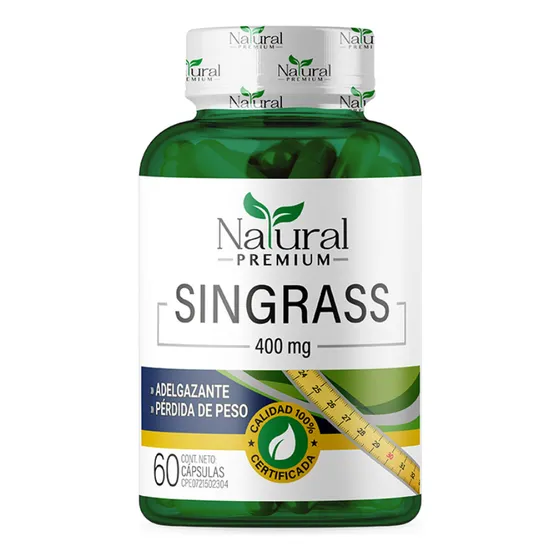 Singrass Adelgazante 400mg Natural Premium 60 Capsulas