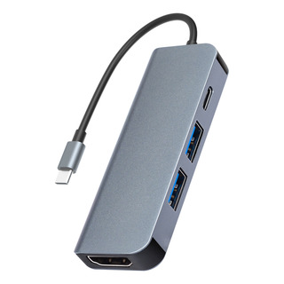 Hub Multifuncional Tipo C Tc17 4 Em 1 Para Hd 4k Com 2 Porta Hub Multifuncional Tipo C Tc17 4 Em 1 Para Hd 4k Com 2 Porta